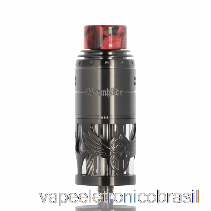 Vape Recarregável Vapefly X German 103 Brunhilde Top Coiler 25mm Rta Gunmetal